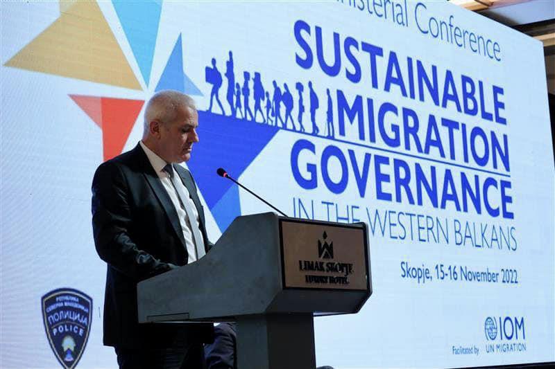 Ministri Sveçla mori pjesë në Konferencën Ministrore ”Menaxhimi i qëndrueshëm i migrimit në Ballkanin Perëndimor"
